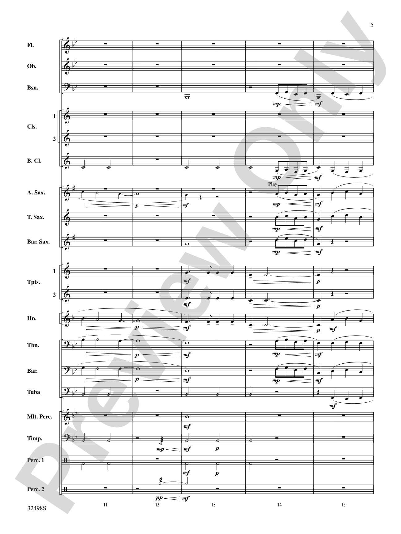 The Secret of Life: Concert Band Conductor Score & Parts