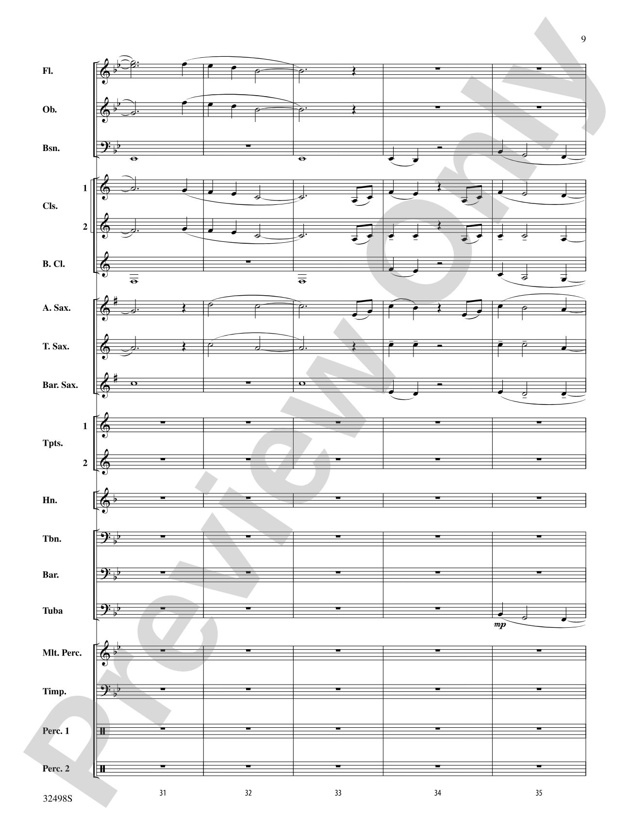The Secret of Life: Concert Band Conductor Score & Parts