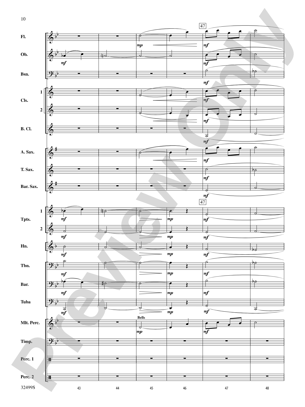 Russian Christmas Music: Concert Band Conductor Score & Parts