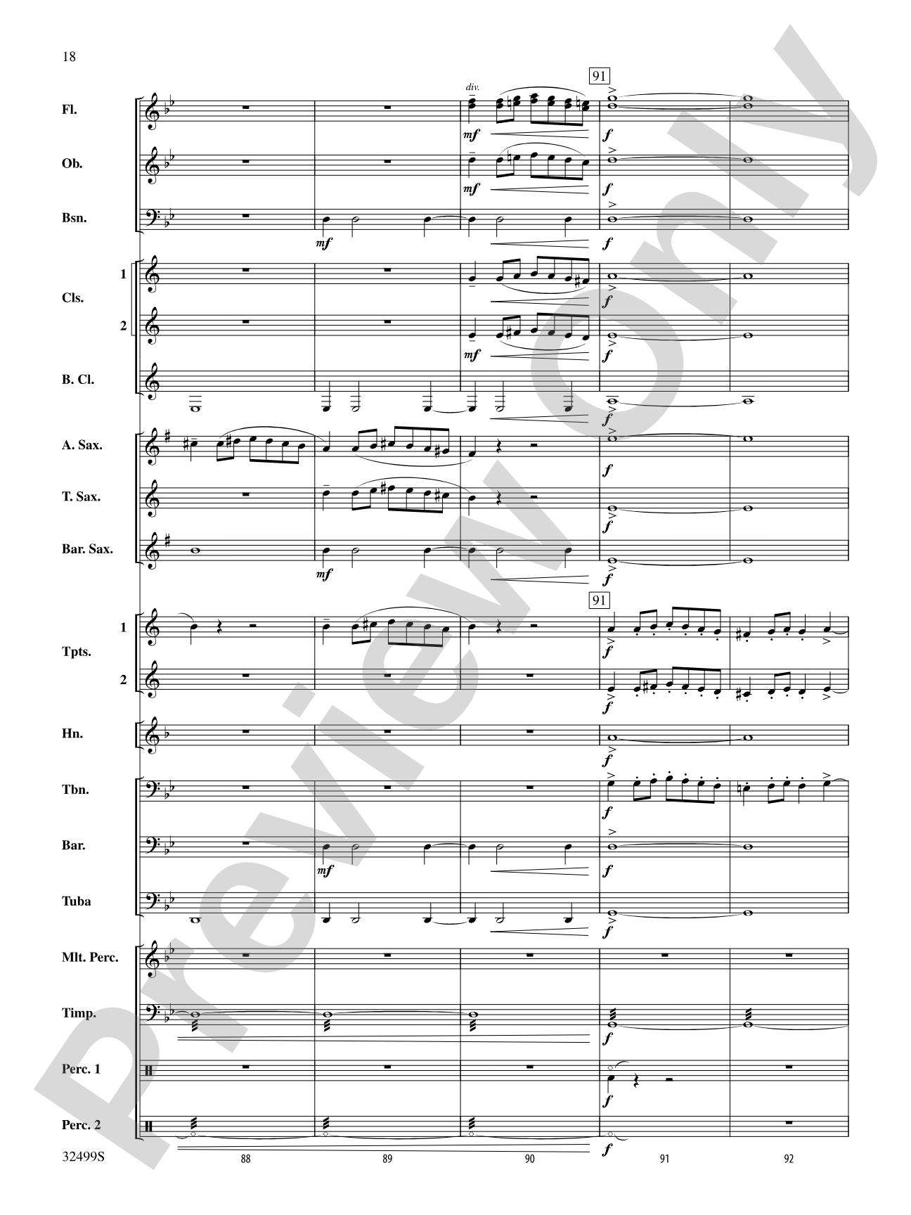 Russian Christmas Music: Concert Band Conductor Score & Parts