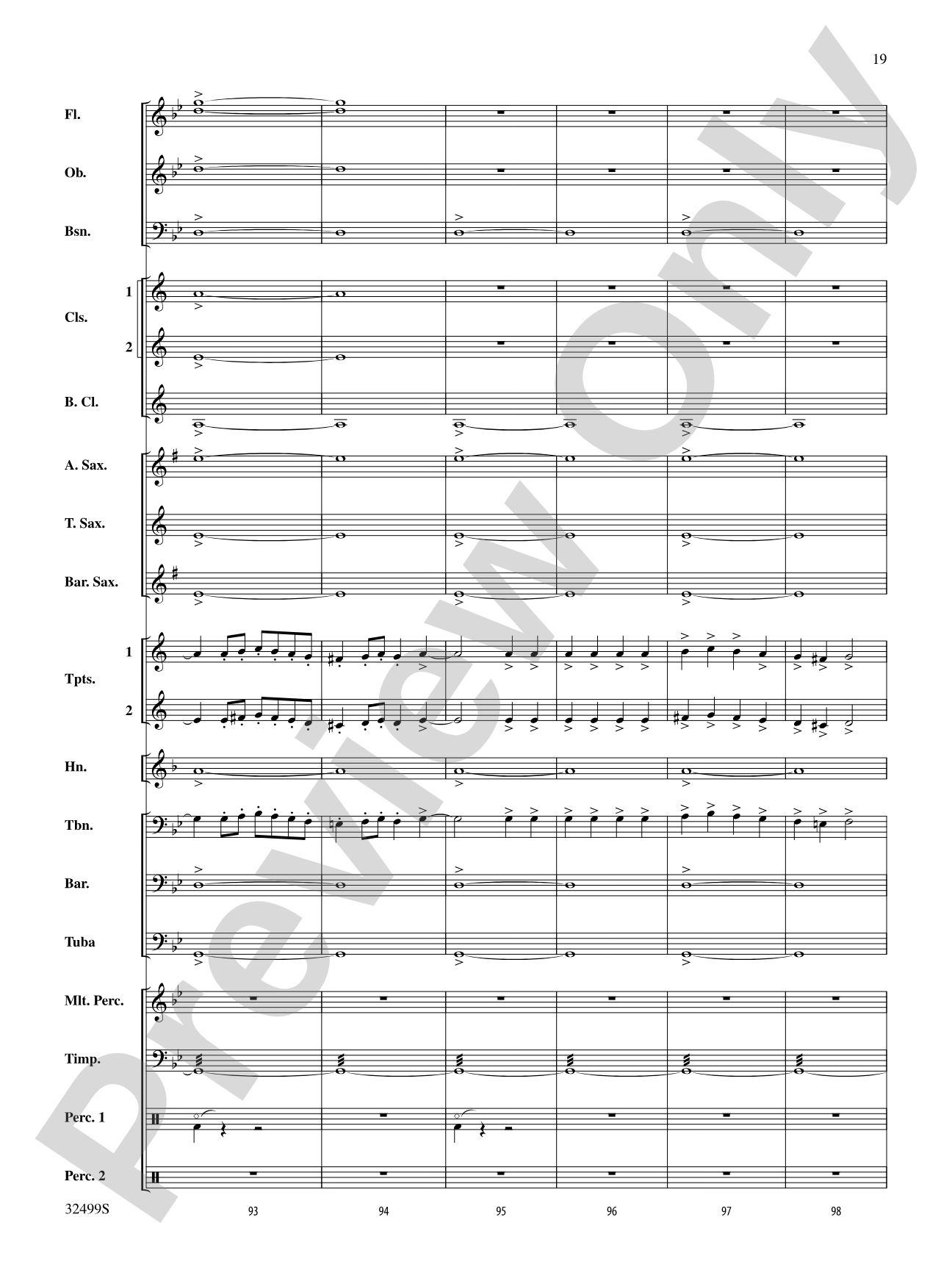 Russian Christmas Music: Concert Band Conductor Score & Parts