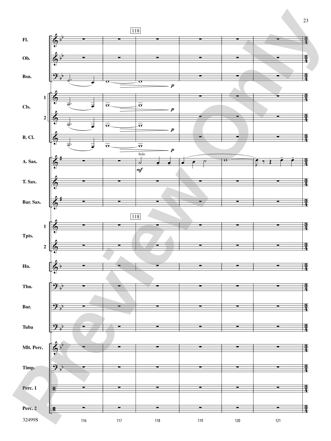 Russian Christmas Music: Concert Band Conductor Score & Parts