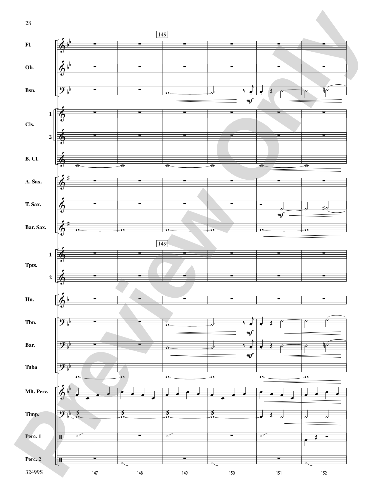 Russian Christmas Music: Concert Band Conductor Score & Parts