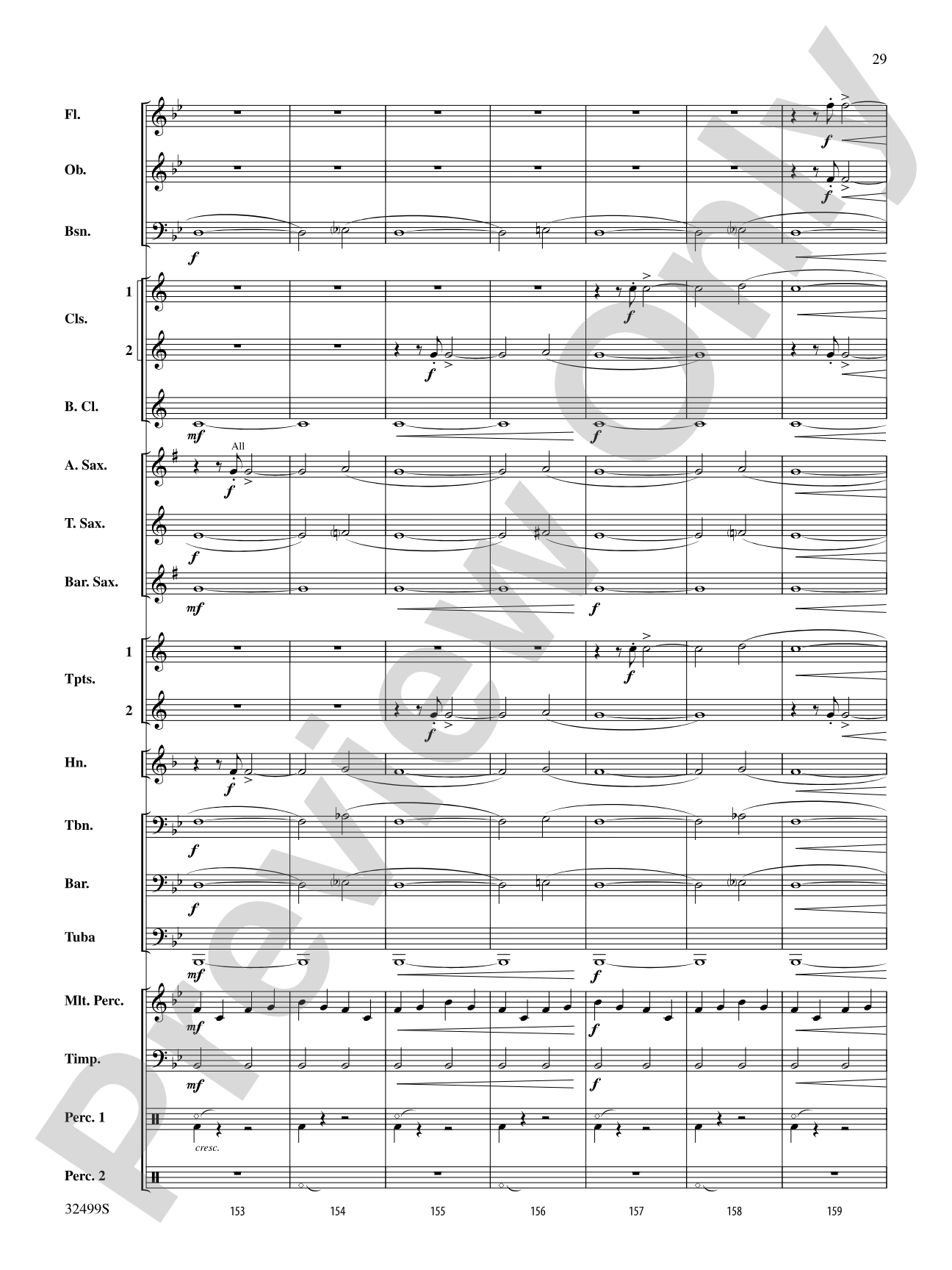 Russian Christmas Music: Concert Band Conductor Score & Parts
