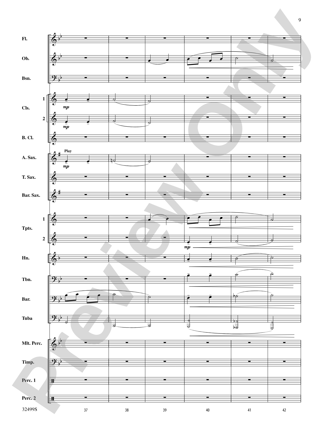 Russian Christmas Music: Concert Band Conductor Score & Parts