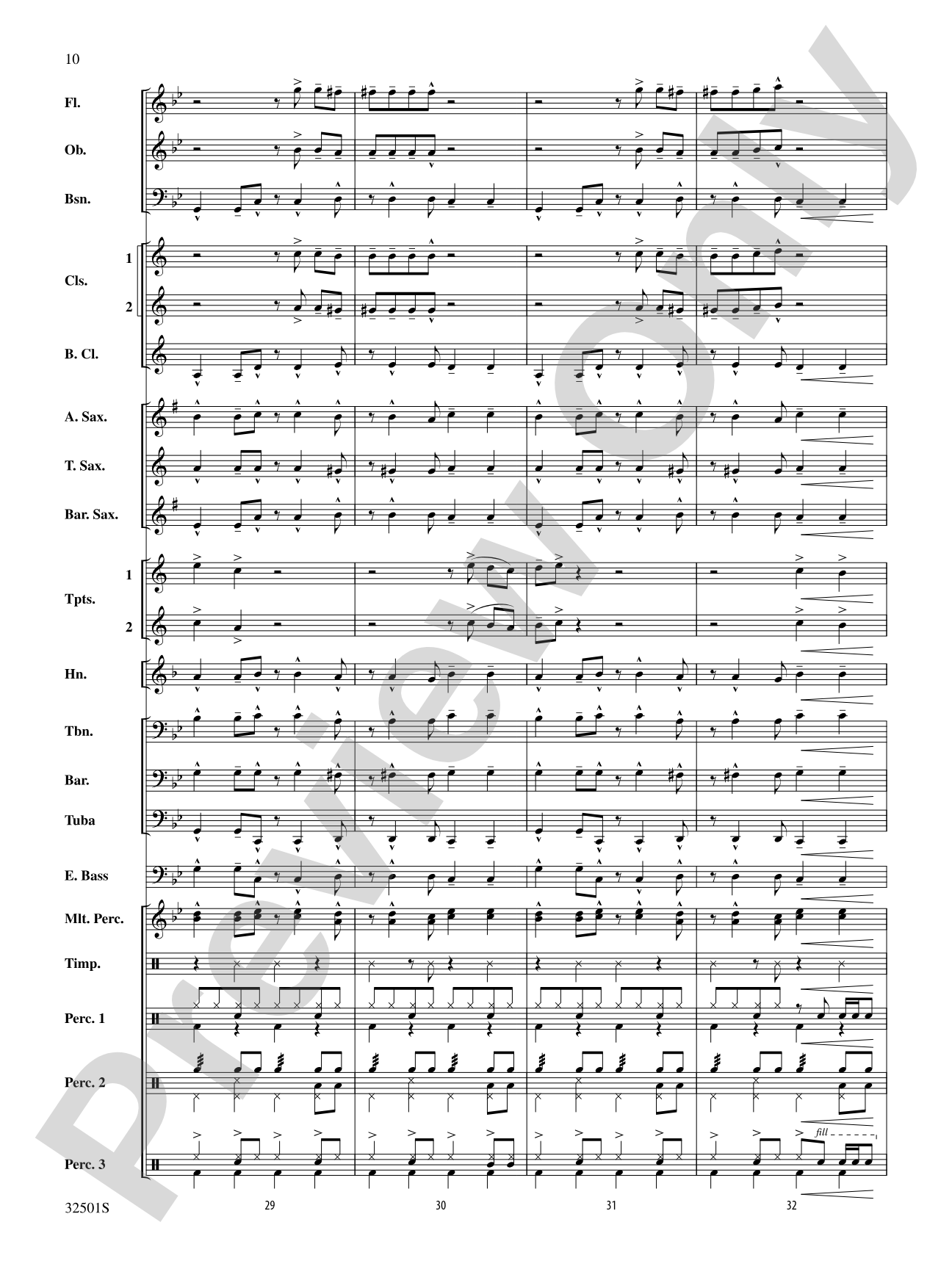 Let's Get Loud: Concert Band Conductor Score & Parts
