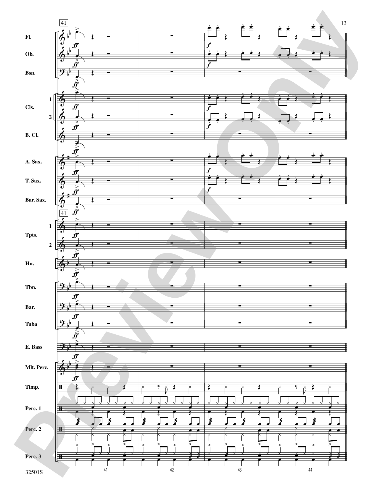 Let's Get Loud: Concert Band Conductor Score & Parts