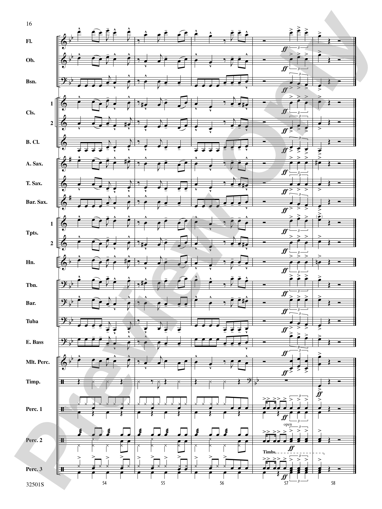 Let's Get Loud: Concert Band Conductor Score & Parts