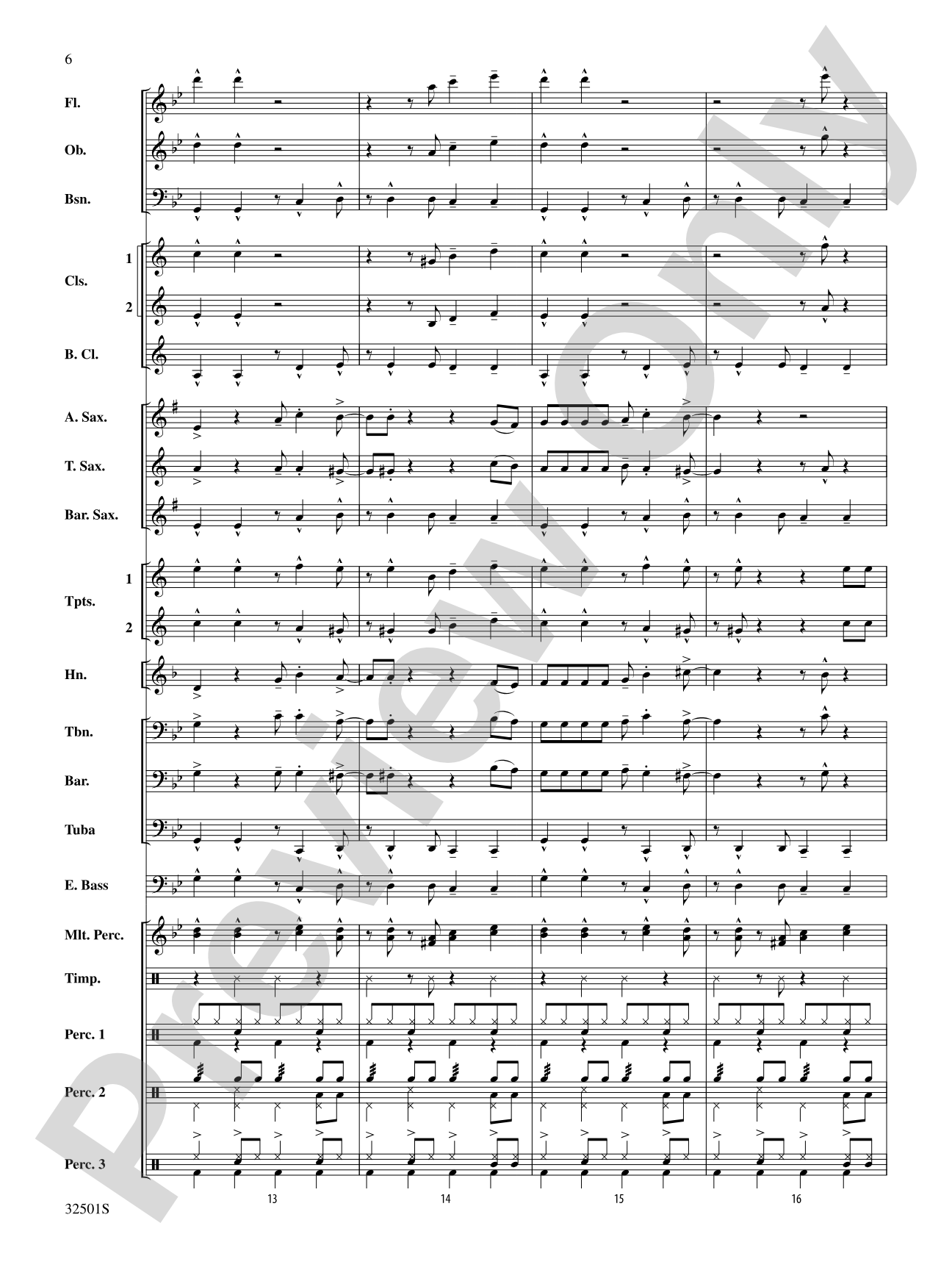Let's Get Loud: Concert Band Conductor Score & Parts