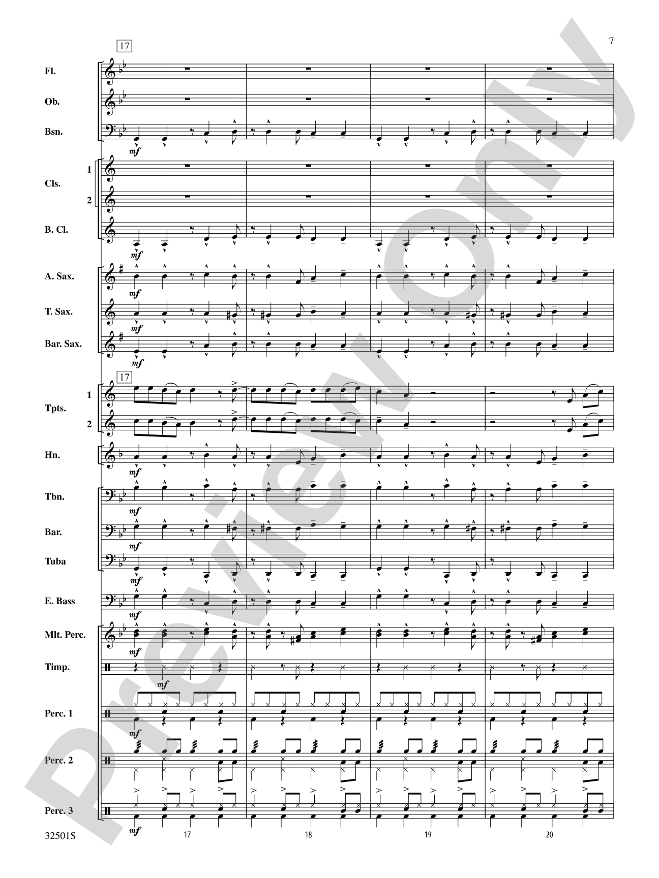Let's Get Loud: Concert Band Conductor Score & Parts