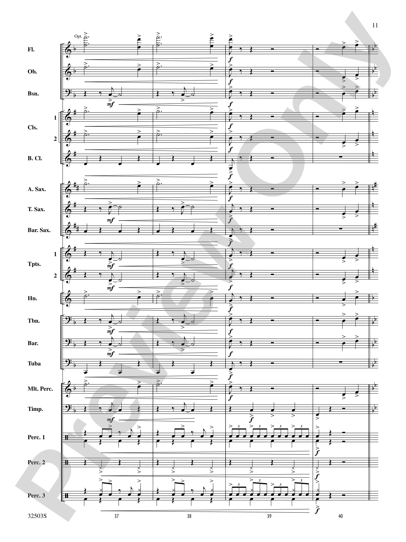 Mack the Knife: Concert Band Conductor Score & Parts