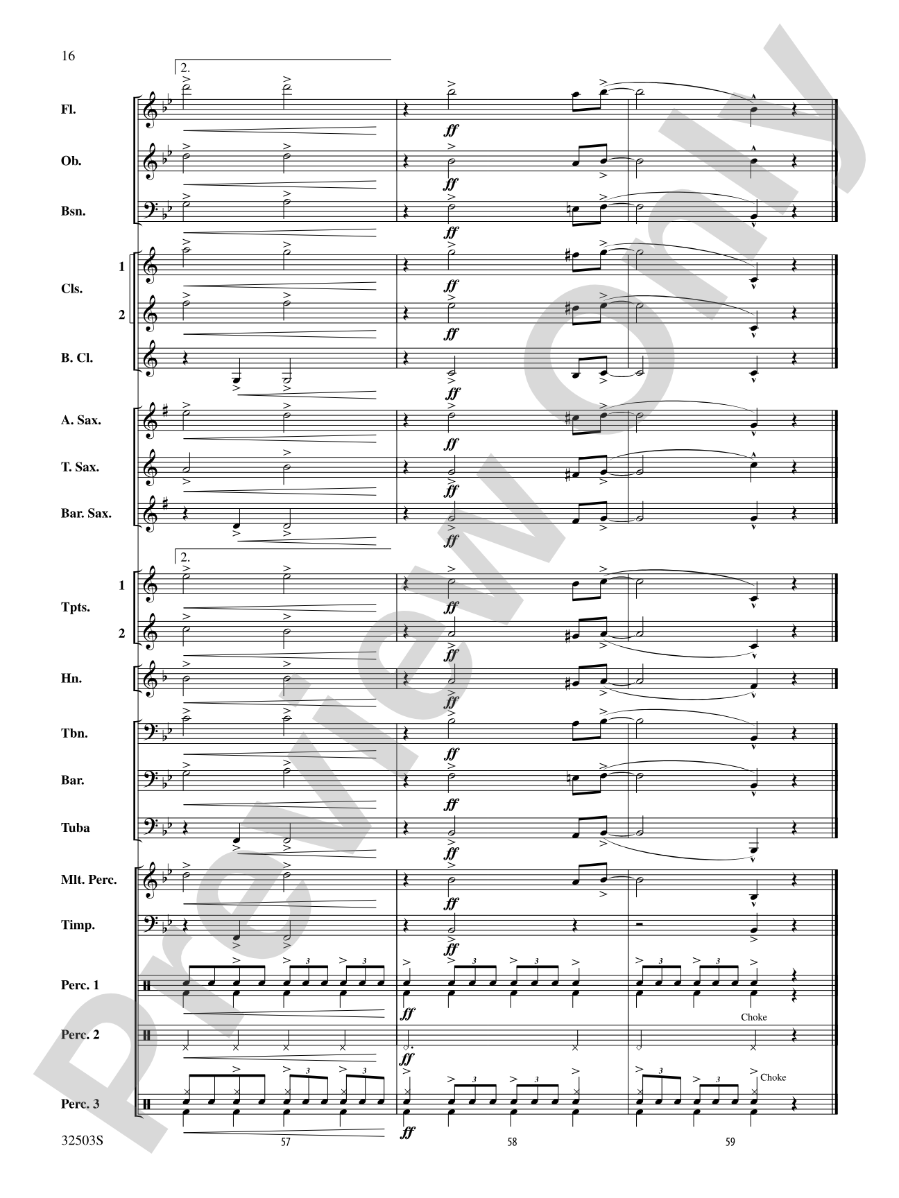 Mack the Knife: Concert Band Conductor Score & Parts