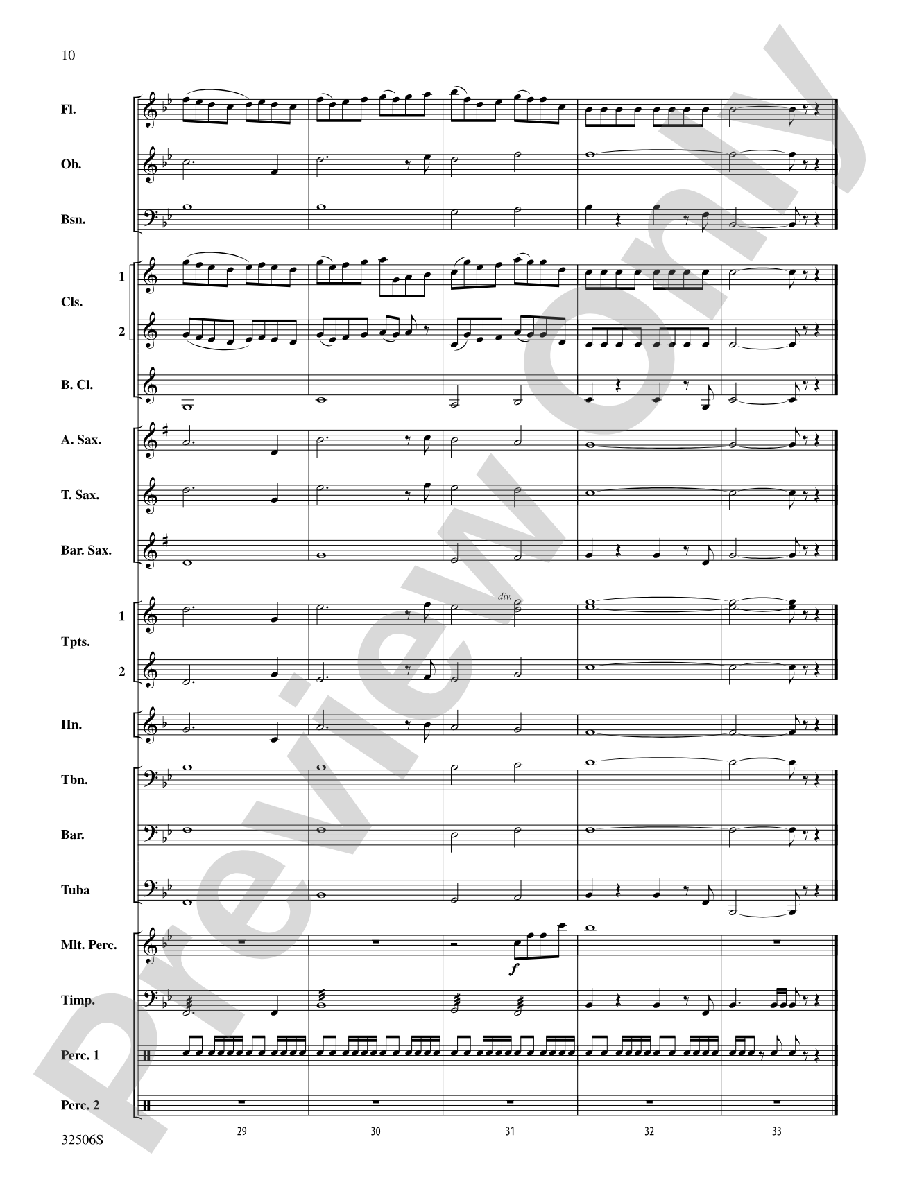 Believe (Winter Olympics 2010): Concert Band Conductor Score & Parts