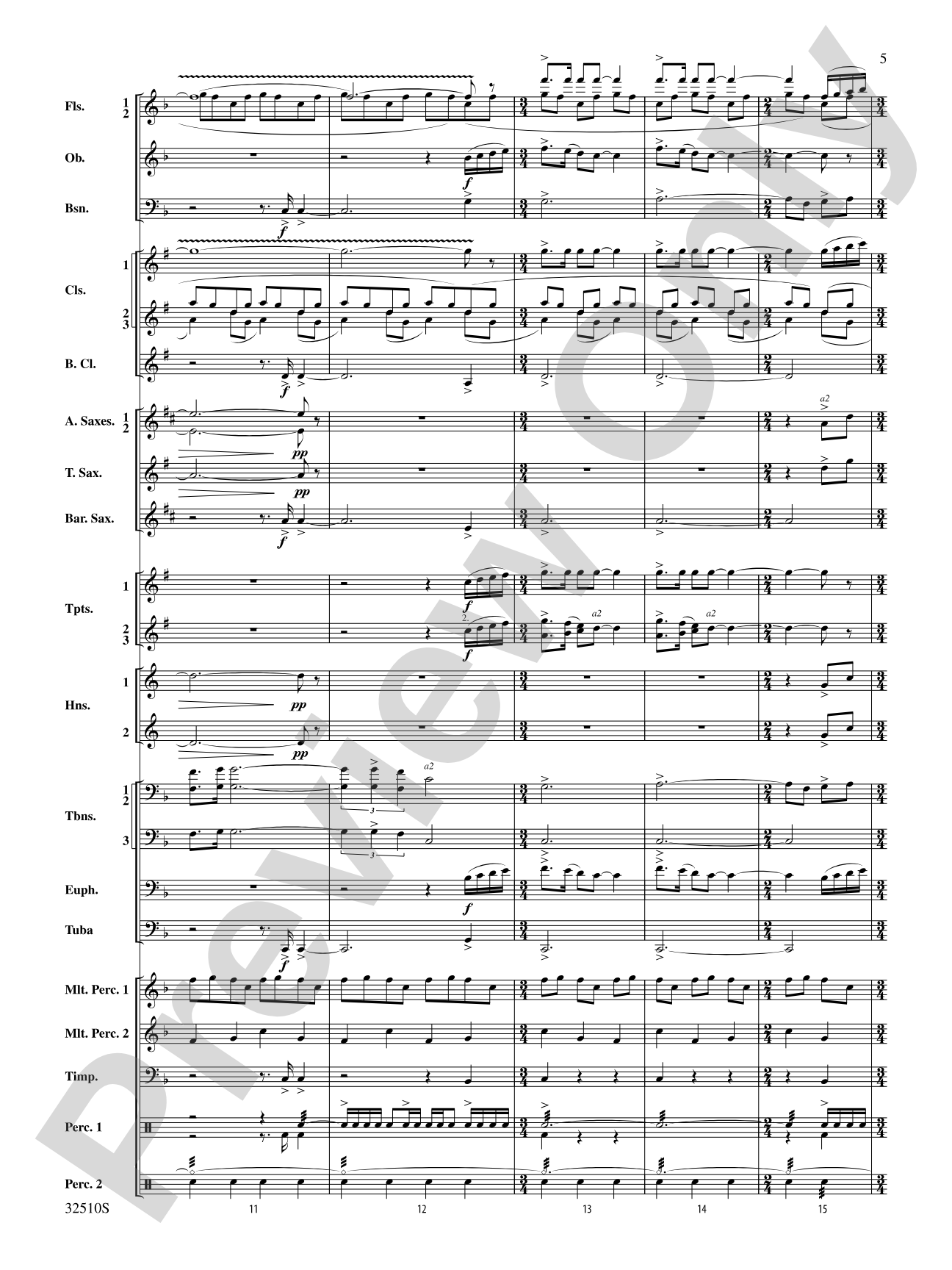 A Christmas Fantasy: Concert Band Conductor Score & Parts