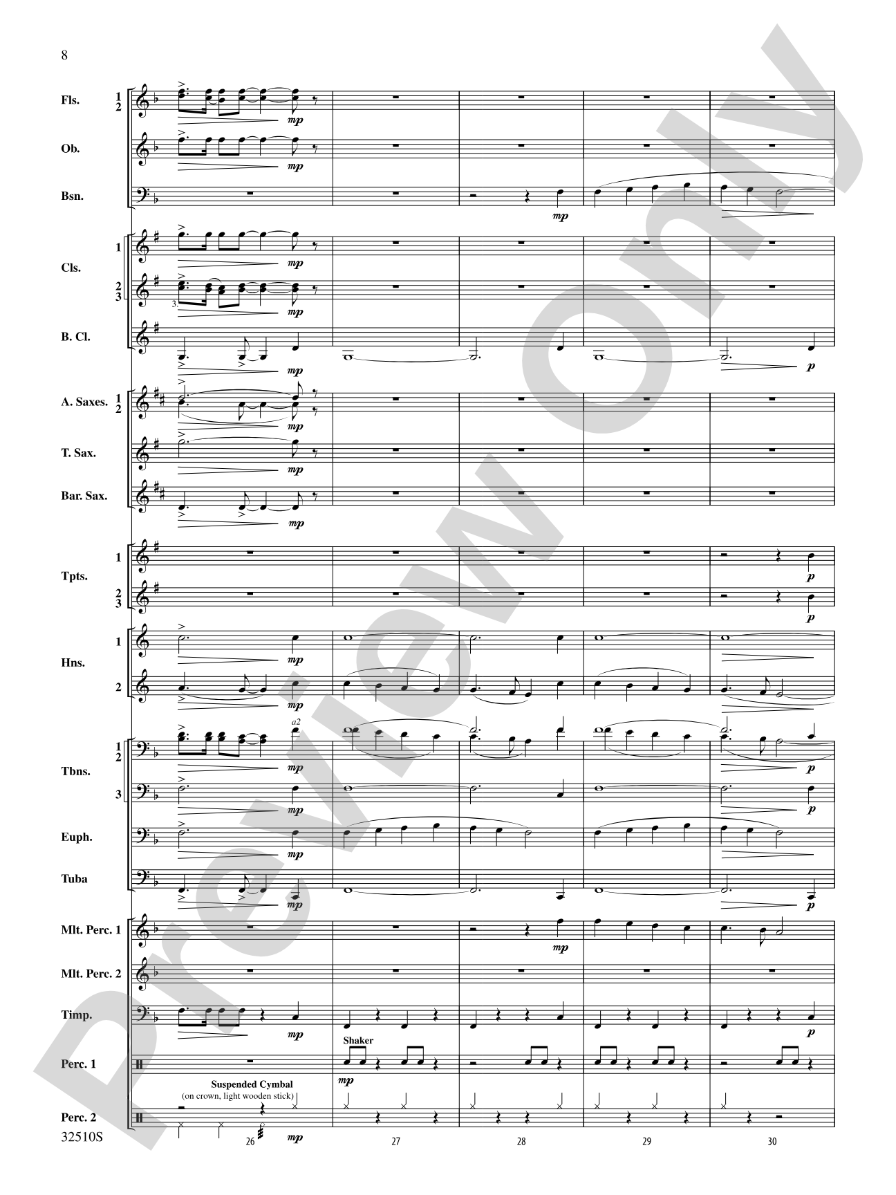 A Christmas Fantasy: Concert Band Conductor Score & Parts
