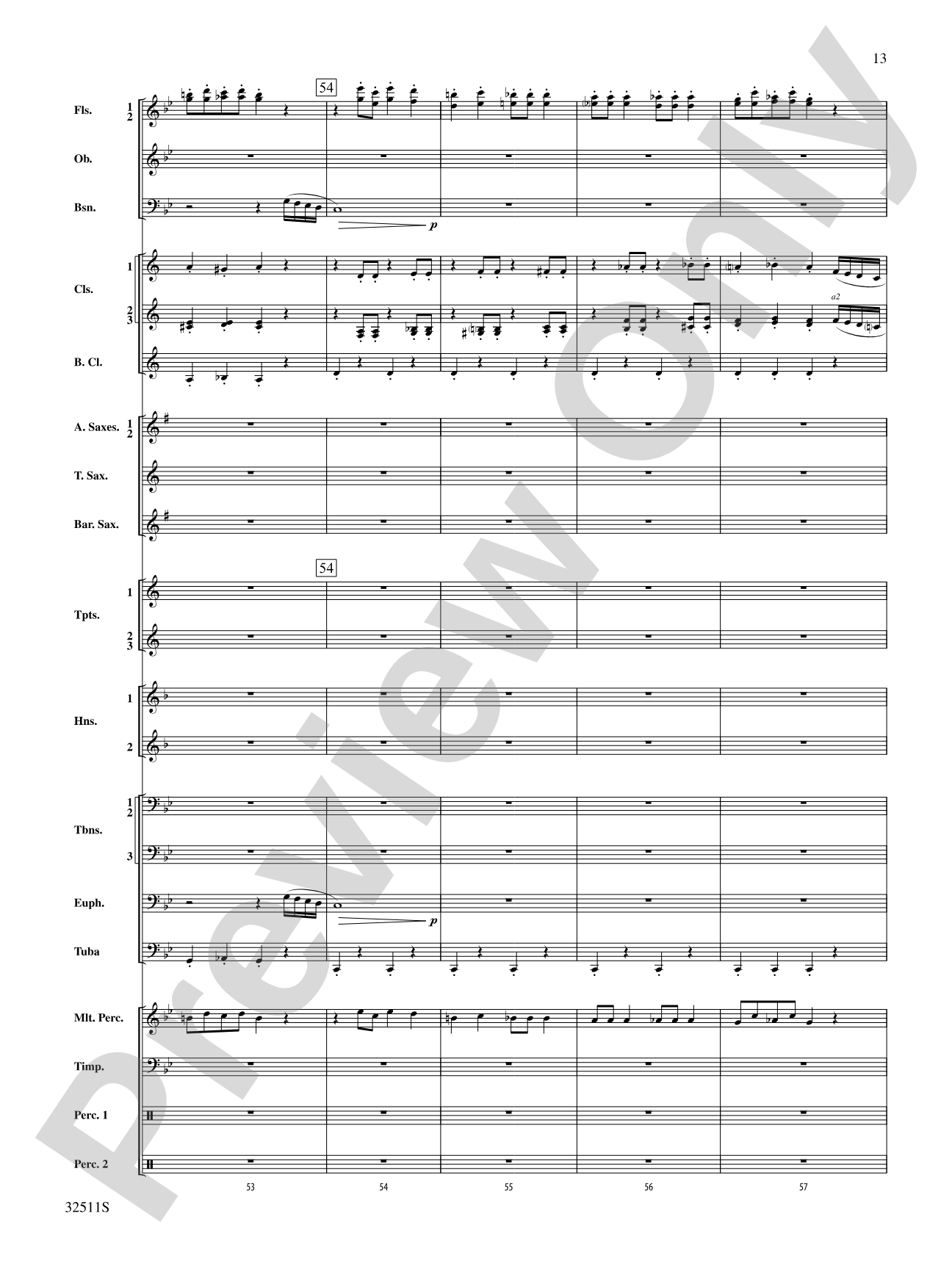 Scenes from The Nutcracker: Concert Band Conductor Score & Parts