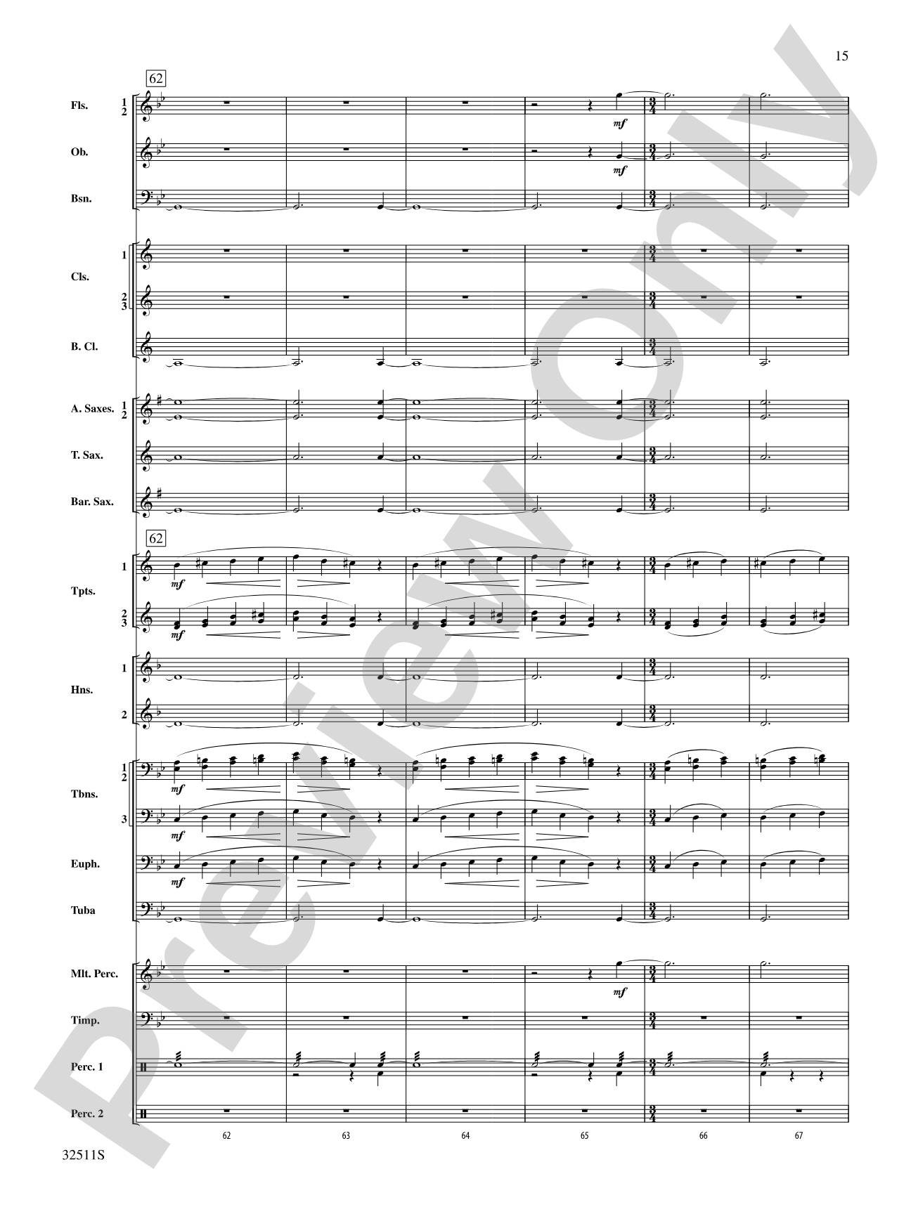 Scenes from The Nutcracker: Concert Band Conductor Score & Parts