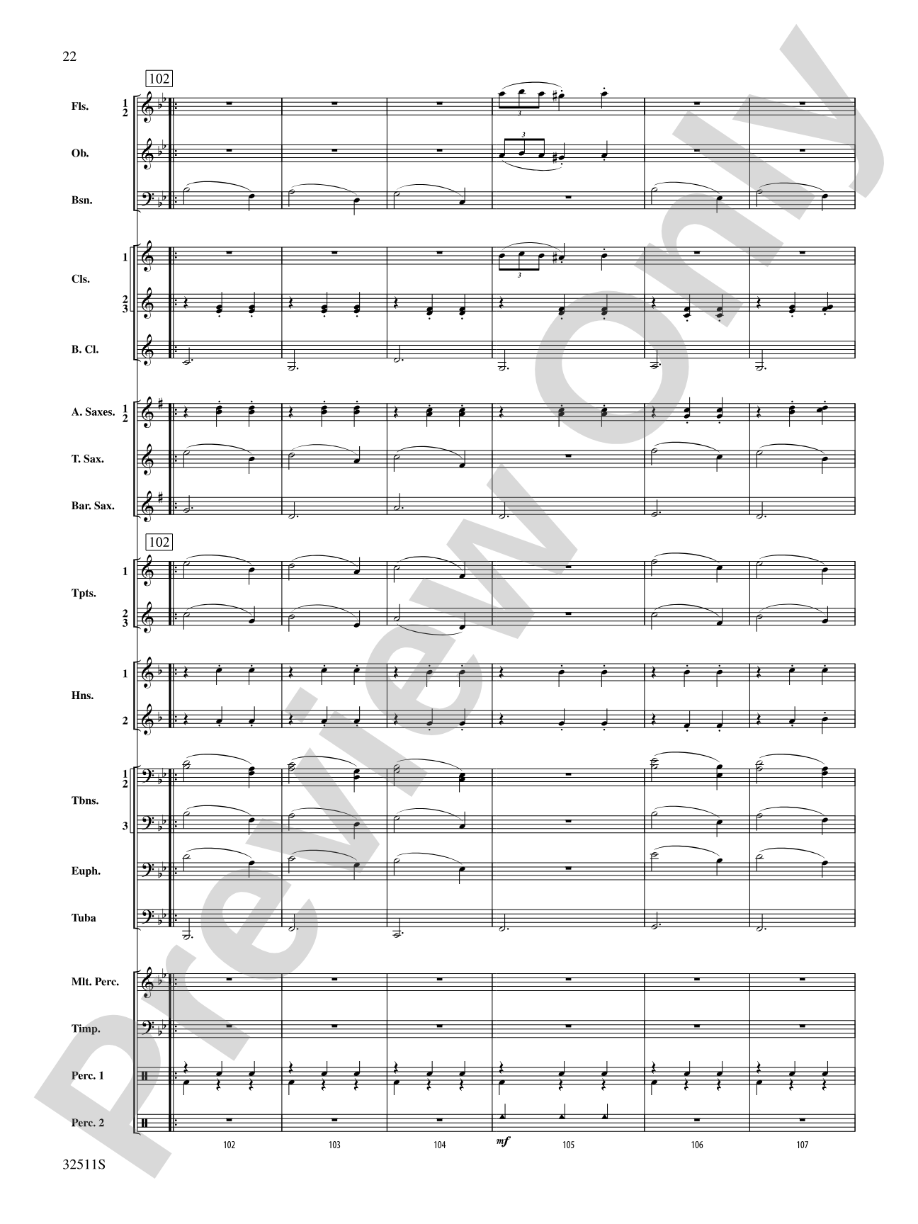 Scenes from The Nutcracker: Concert Band Conductor Score & Parts