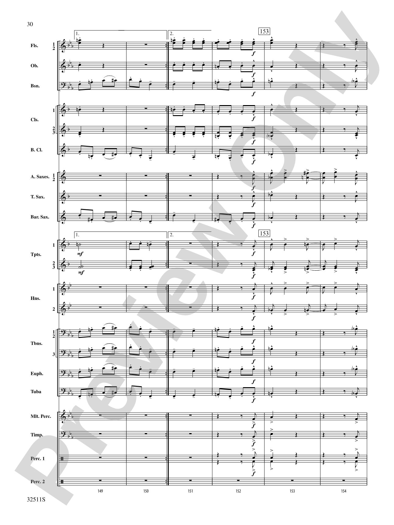 Scenes from The Nutcracker: Concert Band Conductor Score & Parts
