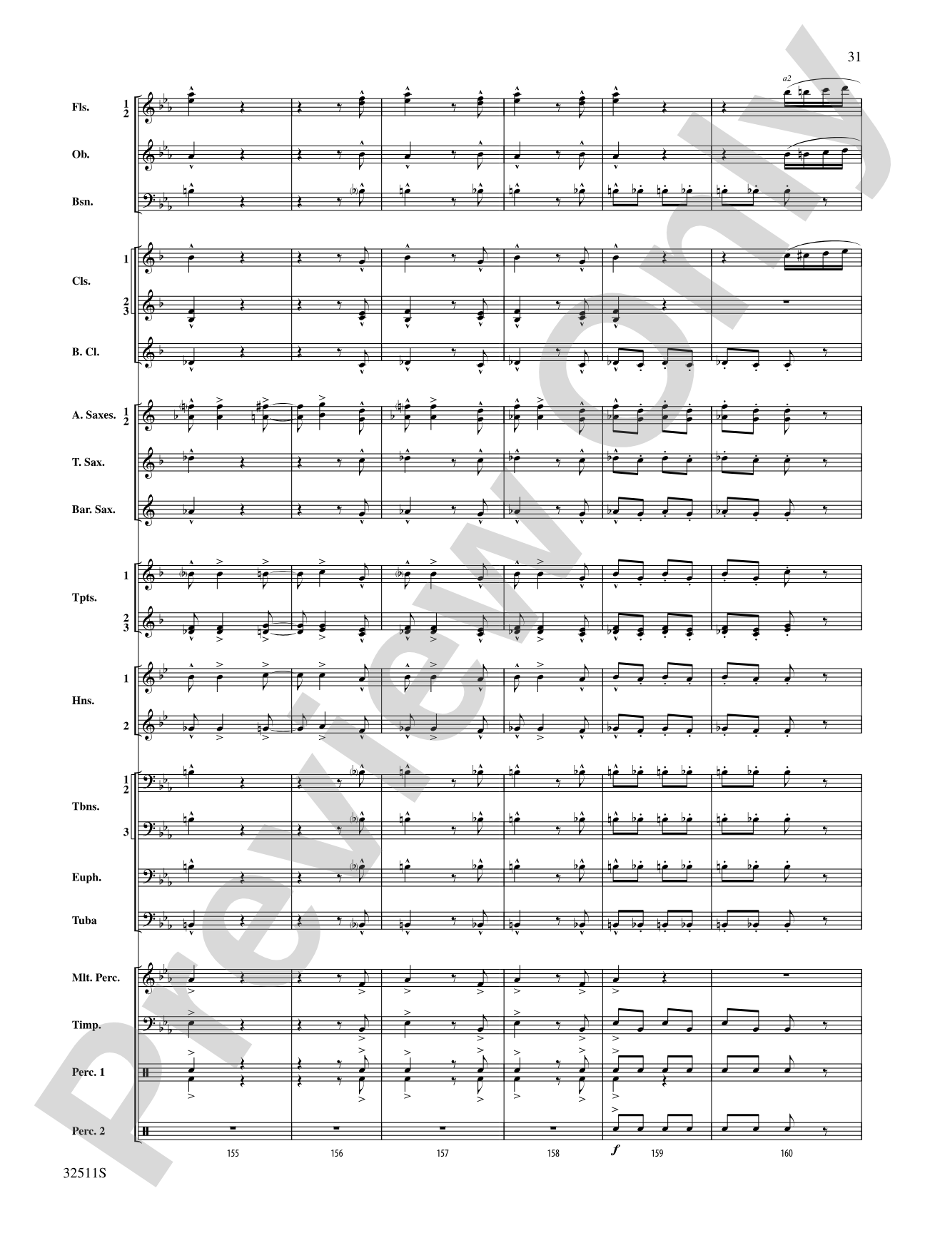 Scenes from The Nutcracker: Concert Band Conductor Score & Parts