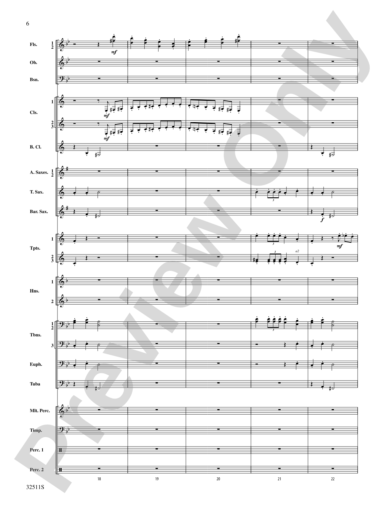 Scenes from The Nutcracker: Concert Band Conductor Score & Parts