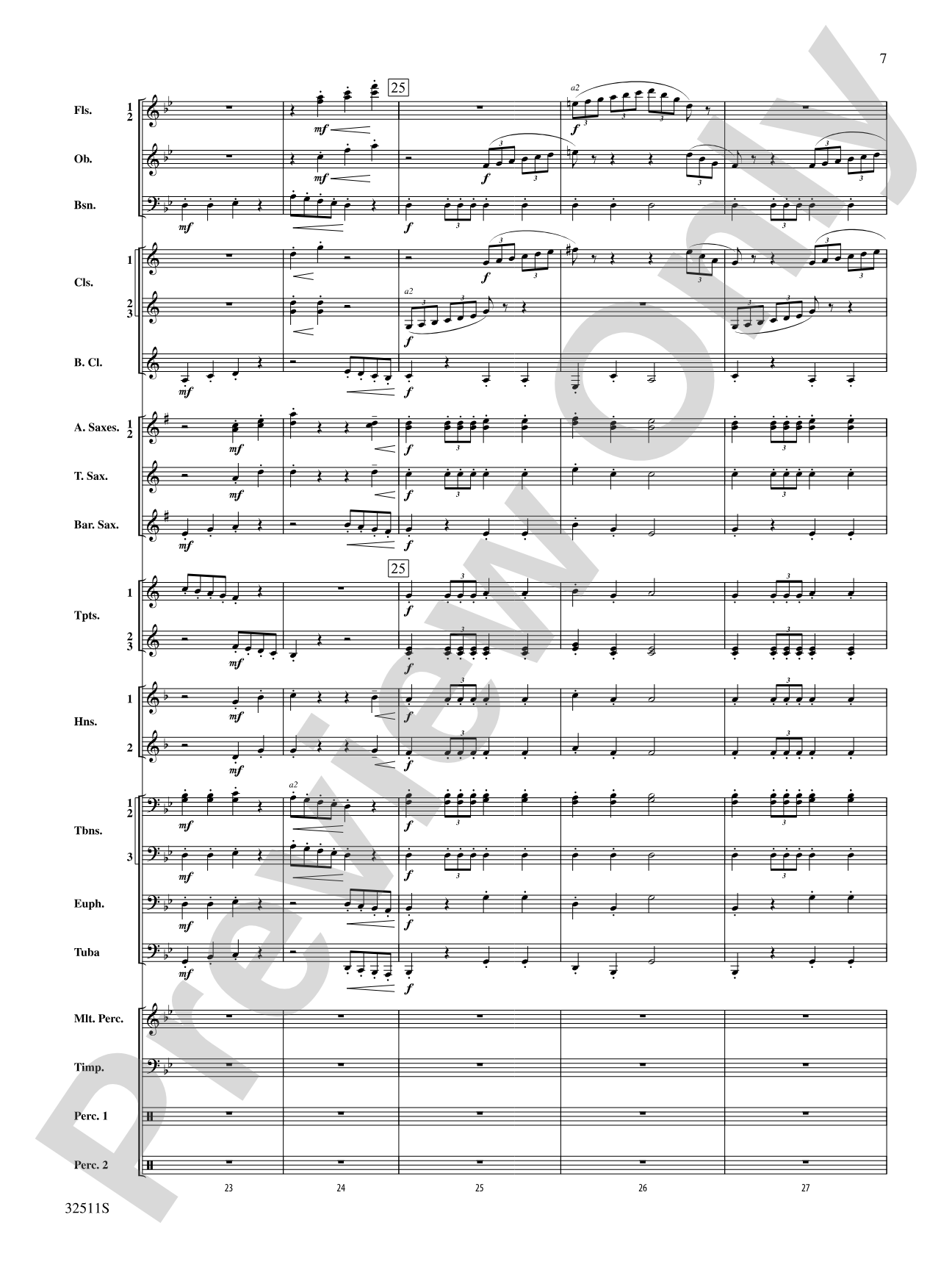 Scenes from The Nutcracker: Concert Band Conductor Score & Parts