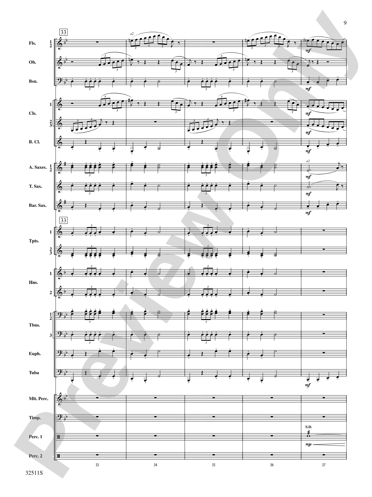 Scenes from The Nutcracker: Concert Band Conductor Score & Parts