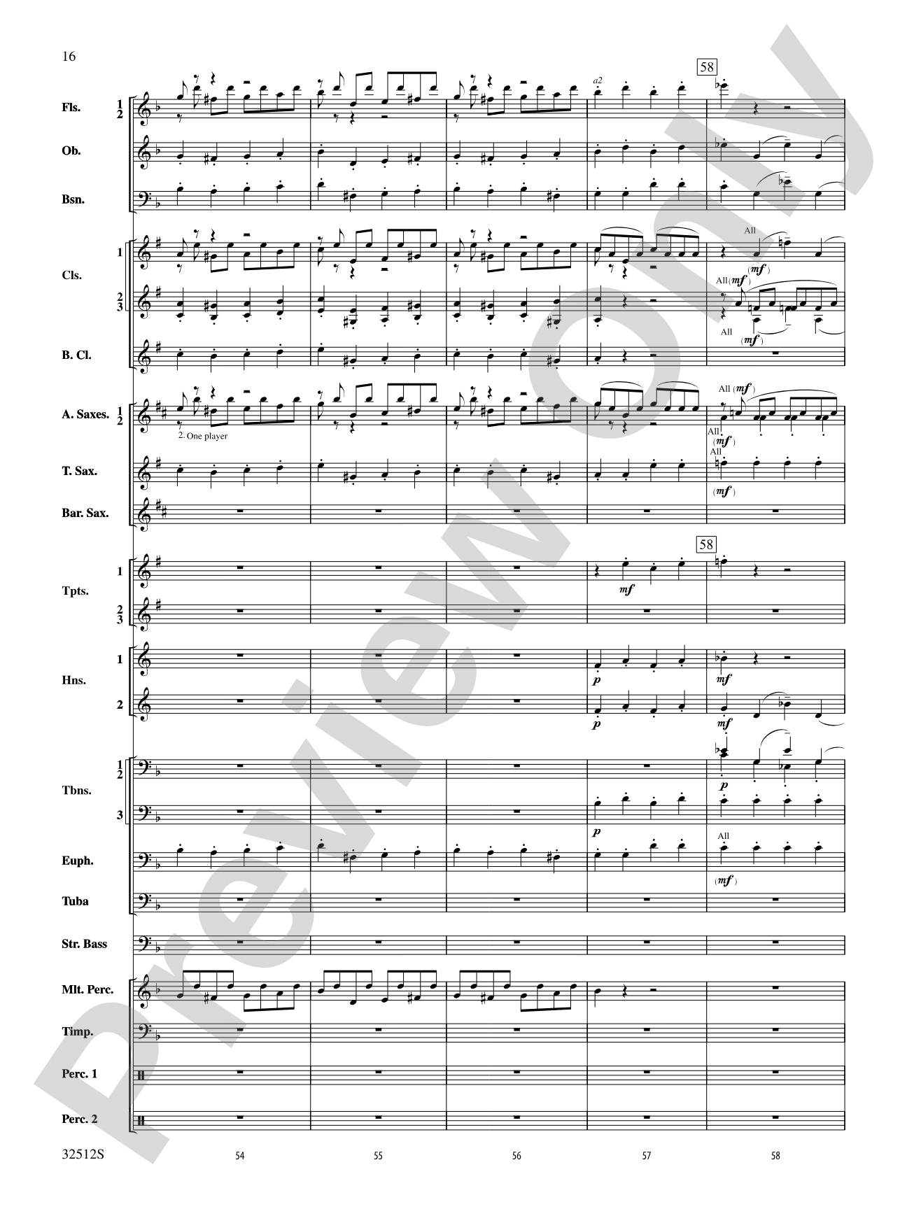 Toccata and Fugue in D Minor: Concert Band Conductor Score & Parts