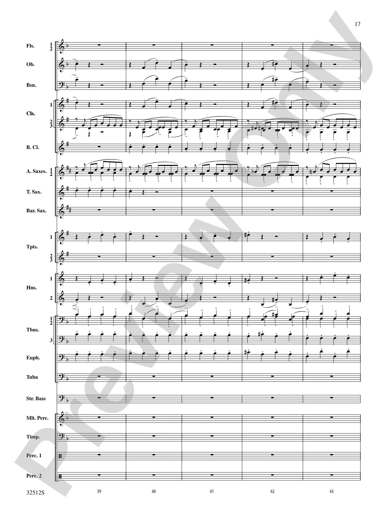 Toccata and Fugue in D Minor: Concert Band Conductor Score & Parts