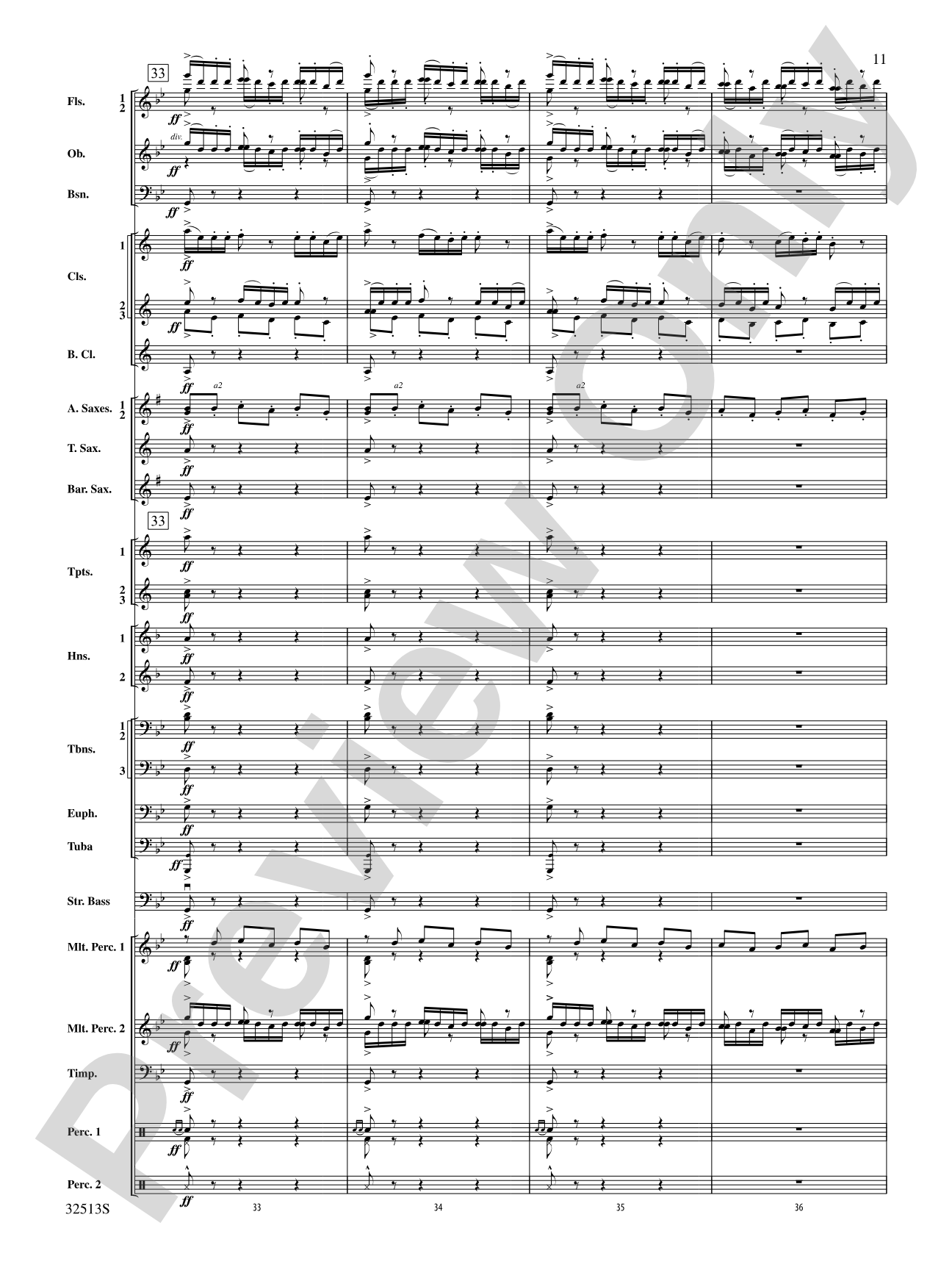 Asturias: Concert Band Conductor Score & Parts