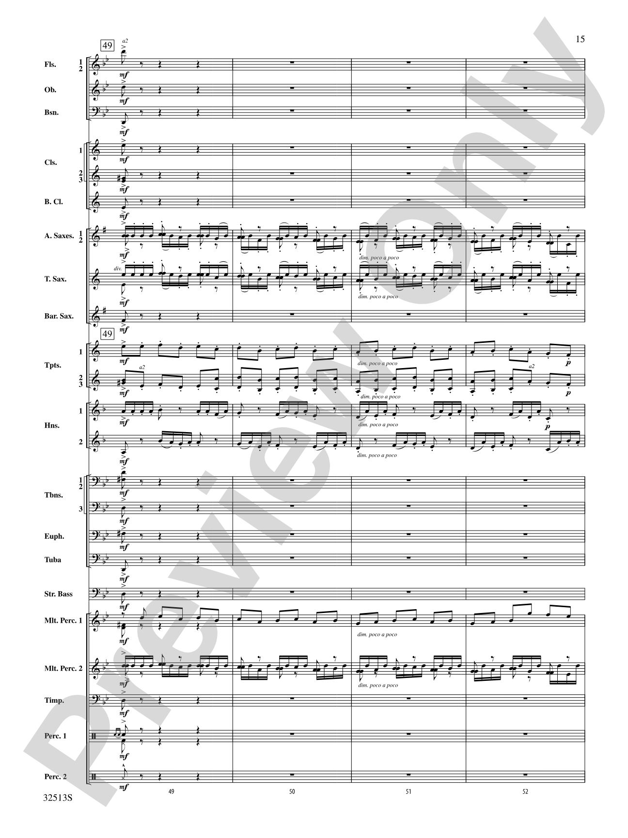 Asturias: Concert Band Conductor Score & Parts