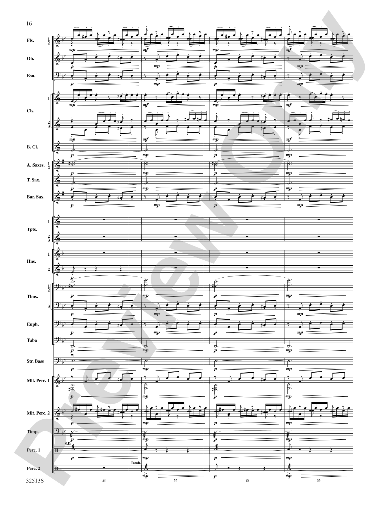 Asturias: Concert Band Conductor Score & Parts