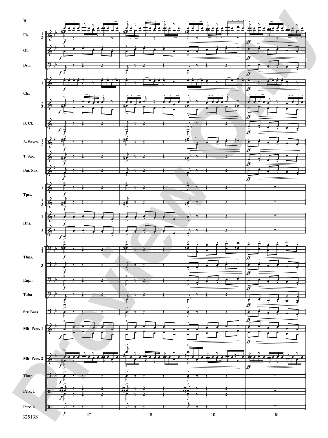 Asturias: Concert Band Conductor Score & Parts