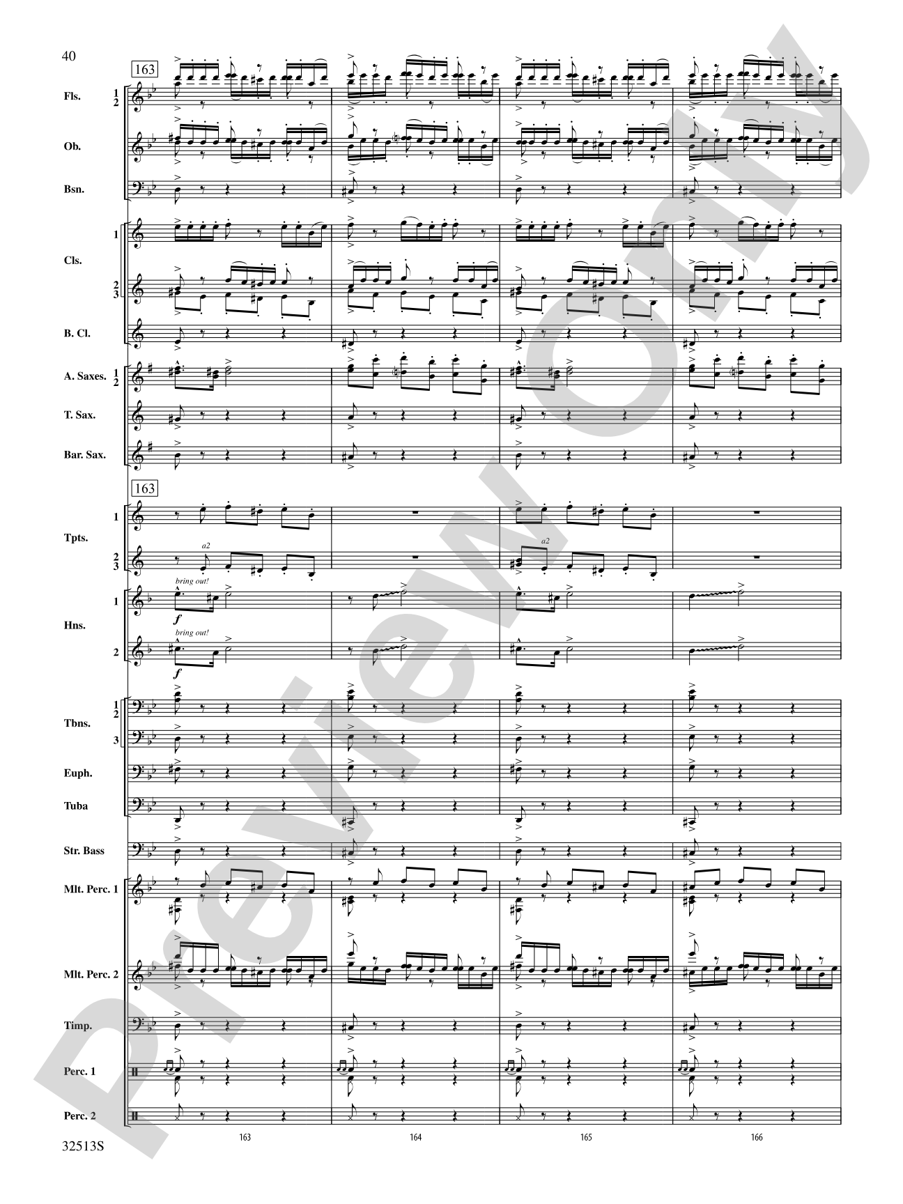 Asturias: Concert Band Conductor Score & Parts
