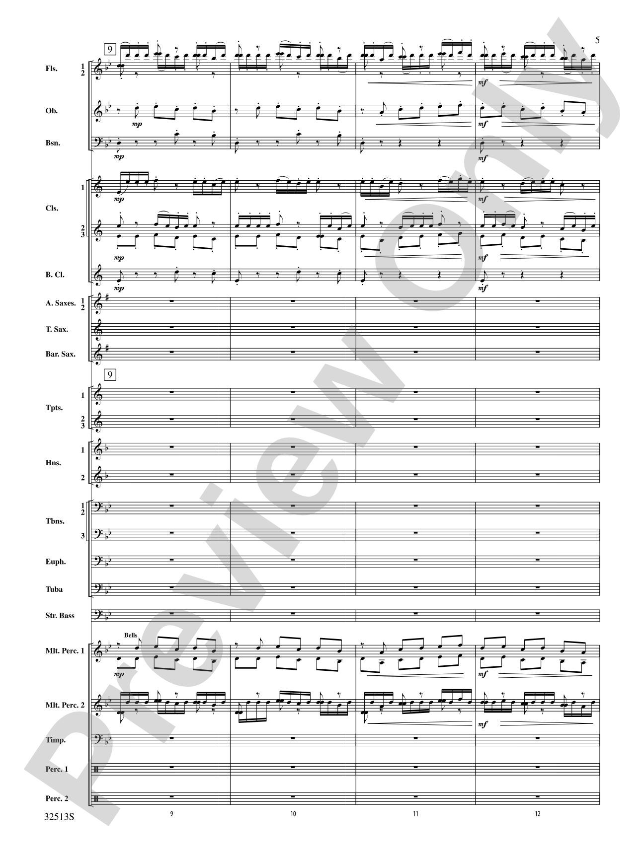Asturias: Concert Band Conductor Score & Parts
