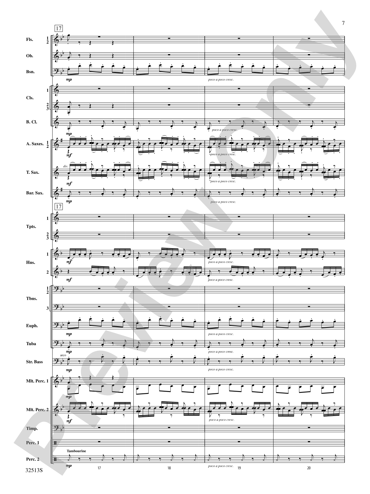 Asturias: Concert Band Conductor Score & Parts