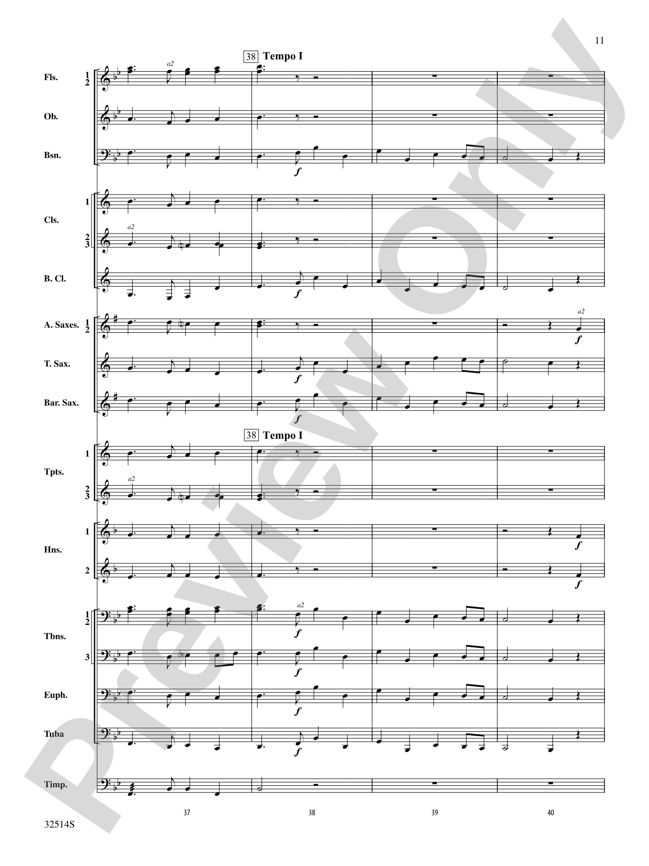 Hallelujah Chorus (From The Messiah): Concert Band Conductor Score & Parts