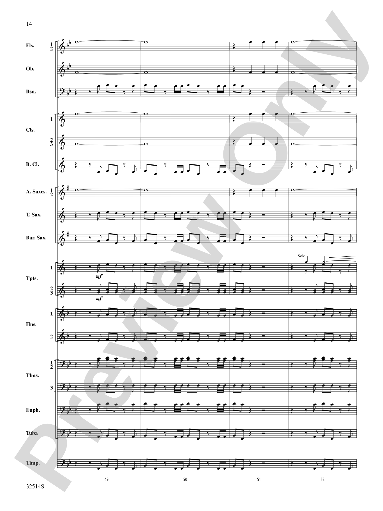 Hallelujah Chorus (From The Messiah): Concert Band Conductor Score & Parts