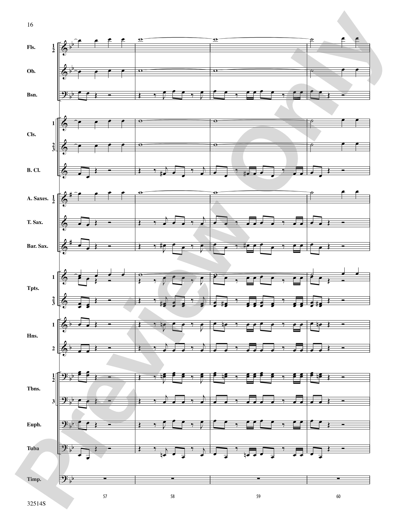 Hallelujah Chorus (From The Messiah): Concert Band Conductor Score & Parts