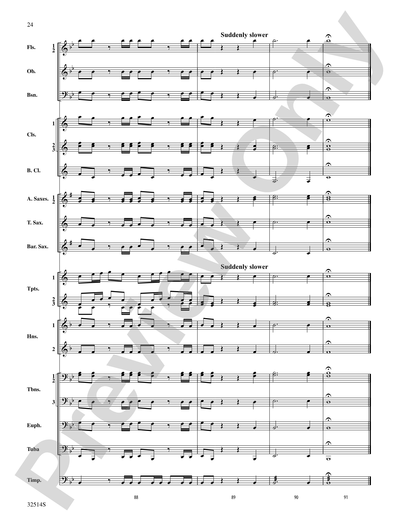 Hallelujah Chorus (From The Messiah): Concert Band Conductor Score & Parts