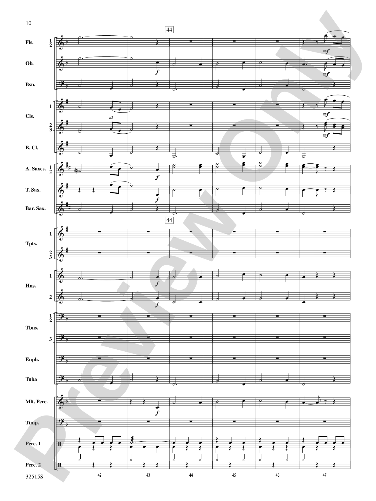 Reflections on "Ode to Joy": Concert Band Conductor Score & Parts