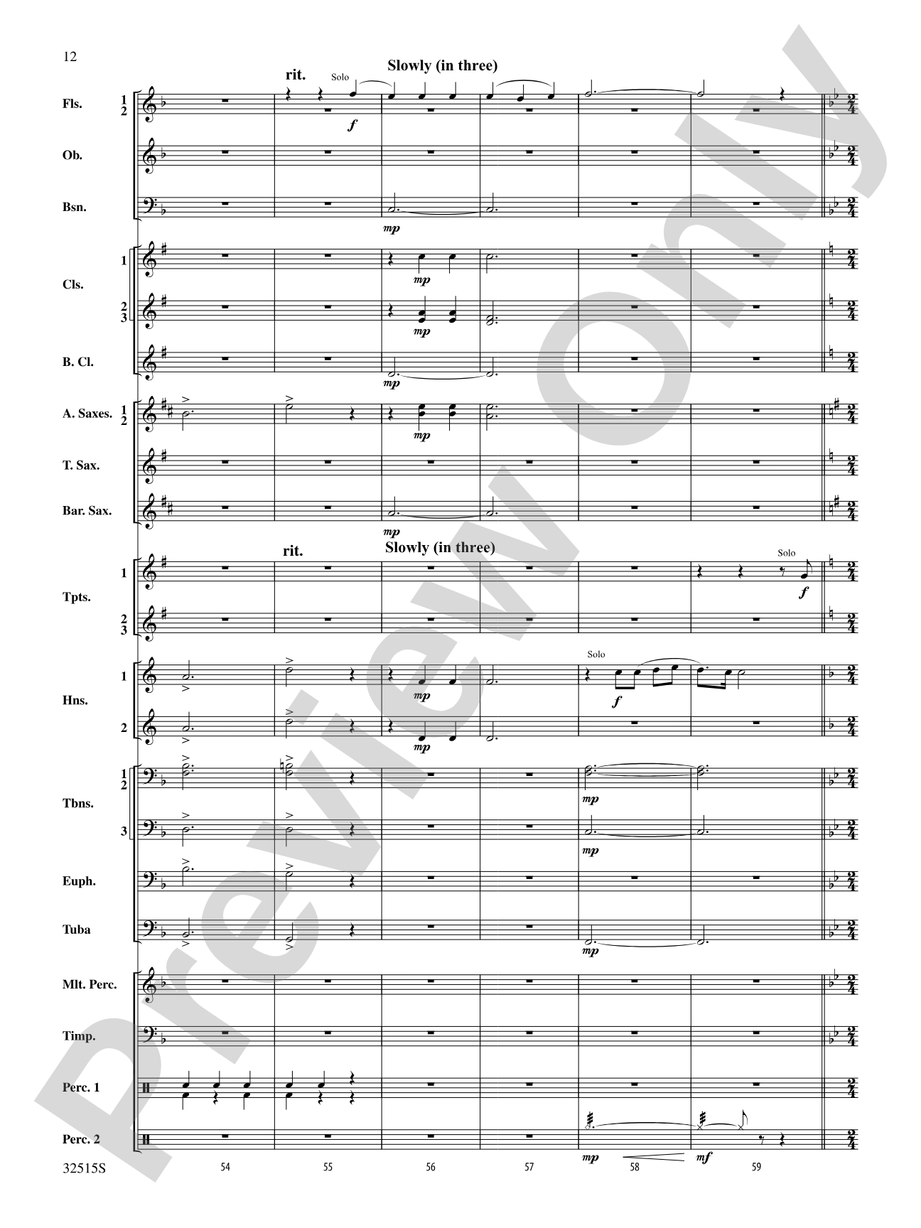 Reflections on "Ode to Joy": Concert Band Conductor Score & Parts