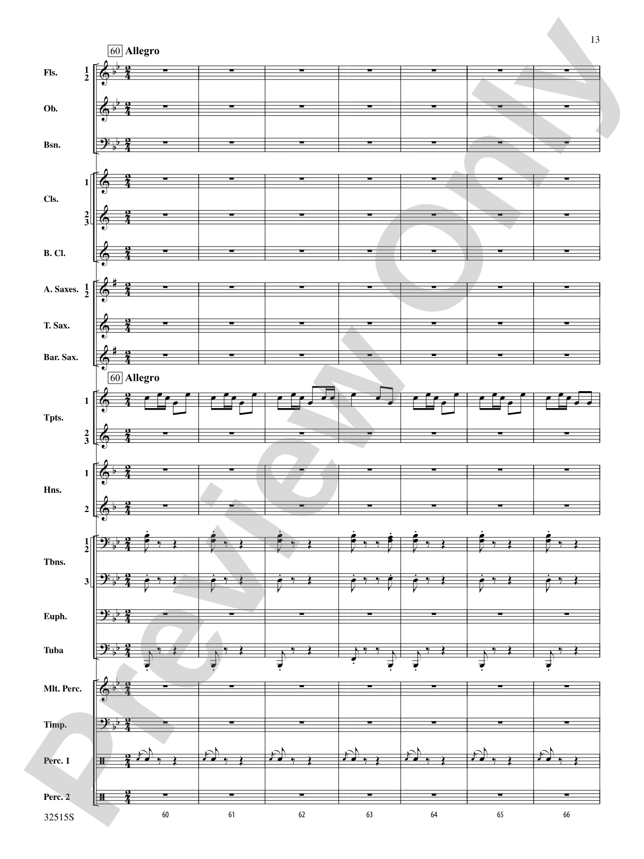 Reflections on "Ode to Joy": Concert Band Conductor Score & Parts