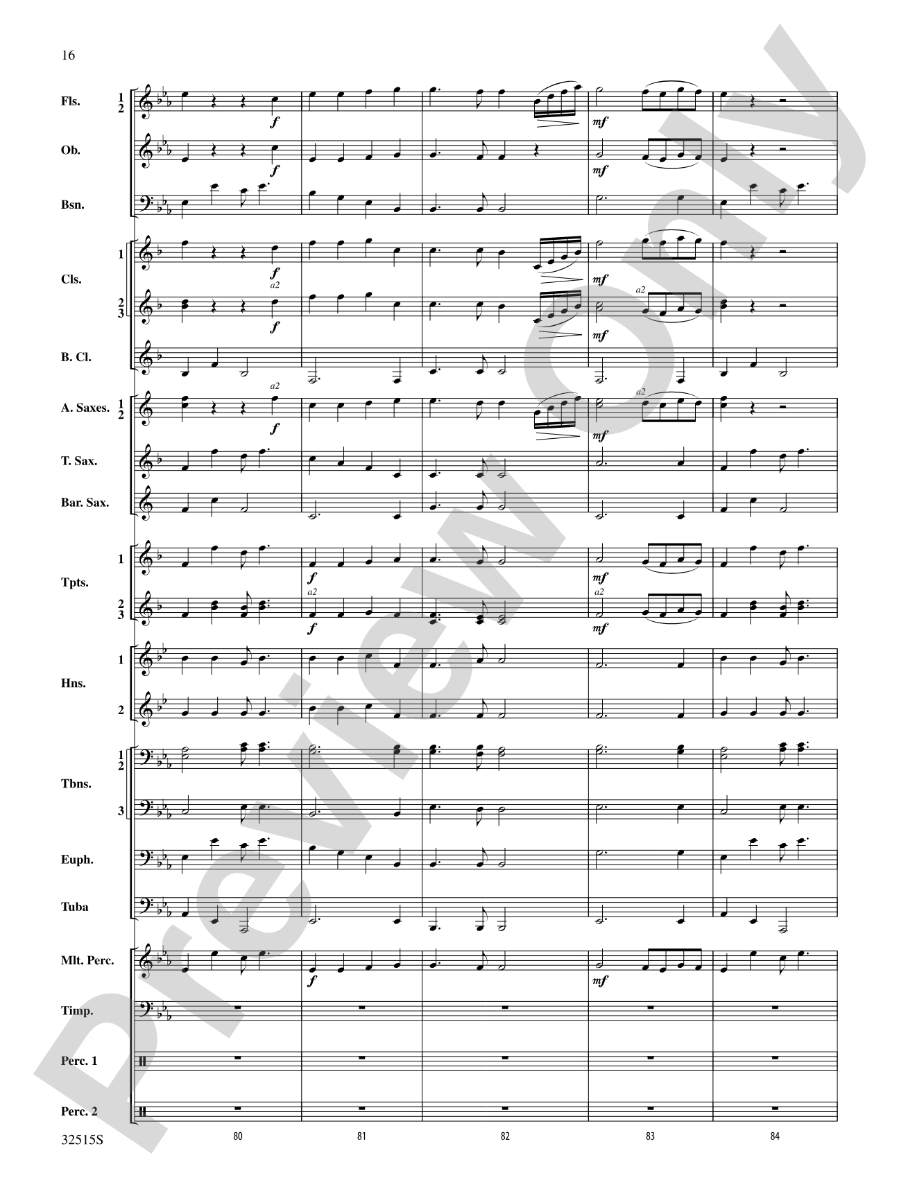 Reflections on "Ode to Joy": Concert Band Conductor Score & Parts