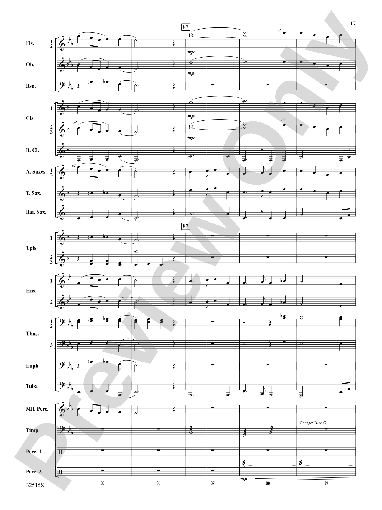 Reflections on "Ode to Joy": Concert Band Conductor Score & Parts