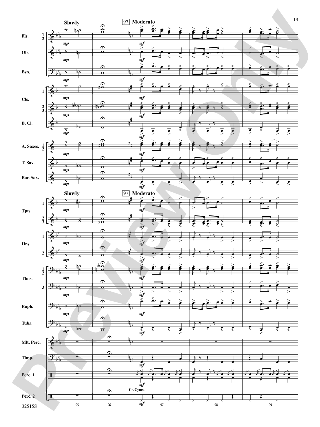 Reflections on "Ode to Joy": Concert Band Conductor Score & Parts