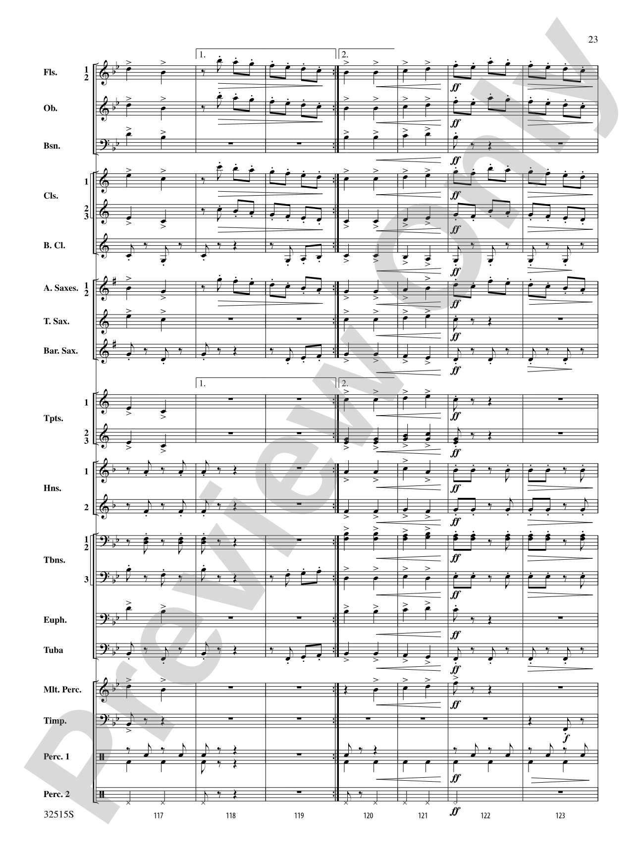 Reflections on "Ode to Joy": Concert Band Conductor Score & Parts