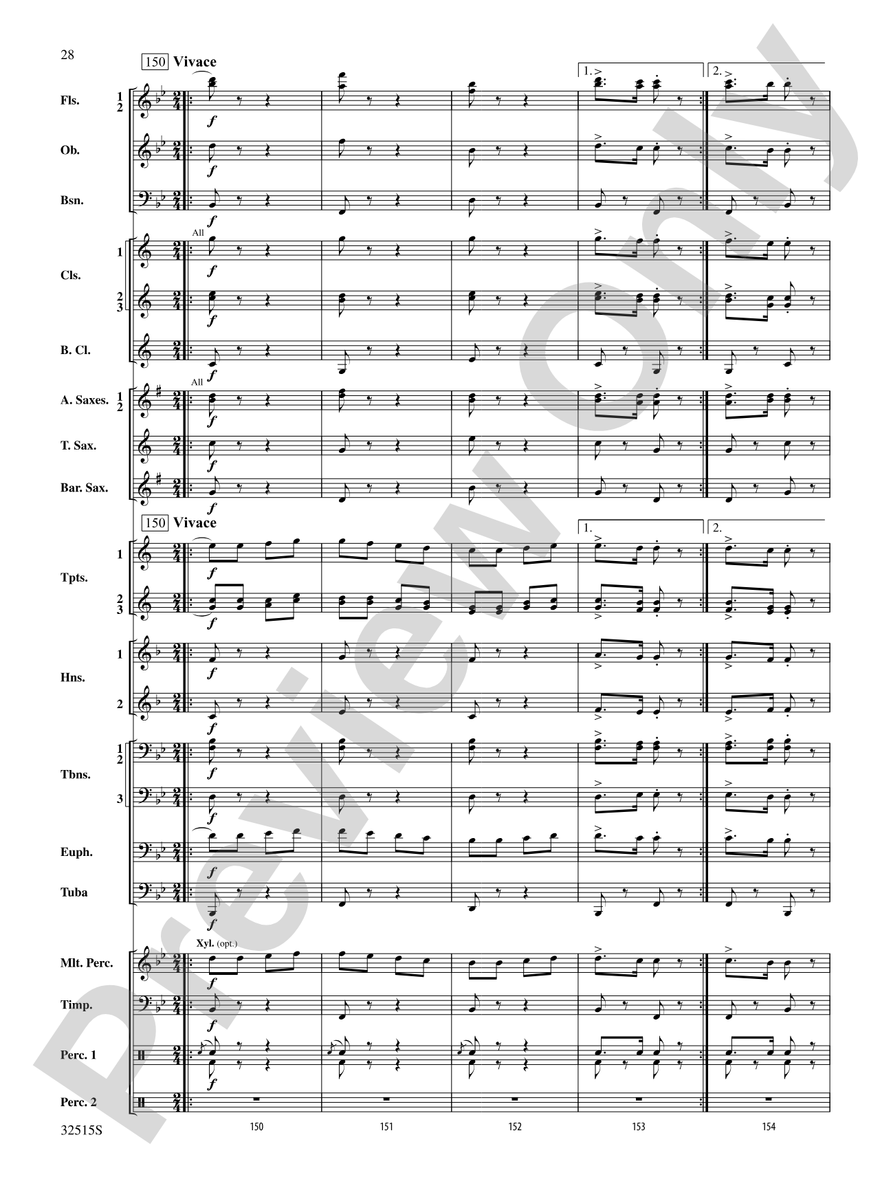 Reflections on "Ode to Joy": Concert Band Conductor Score & Parts