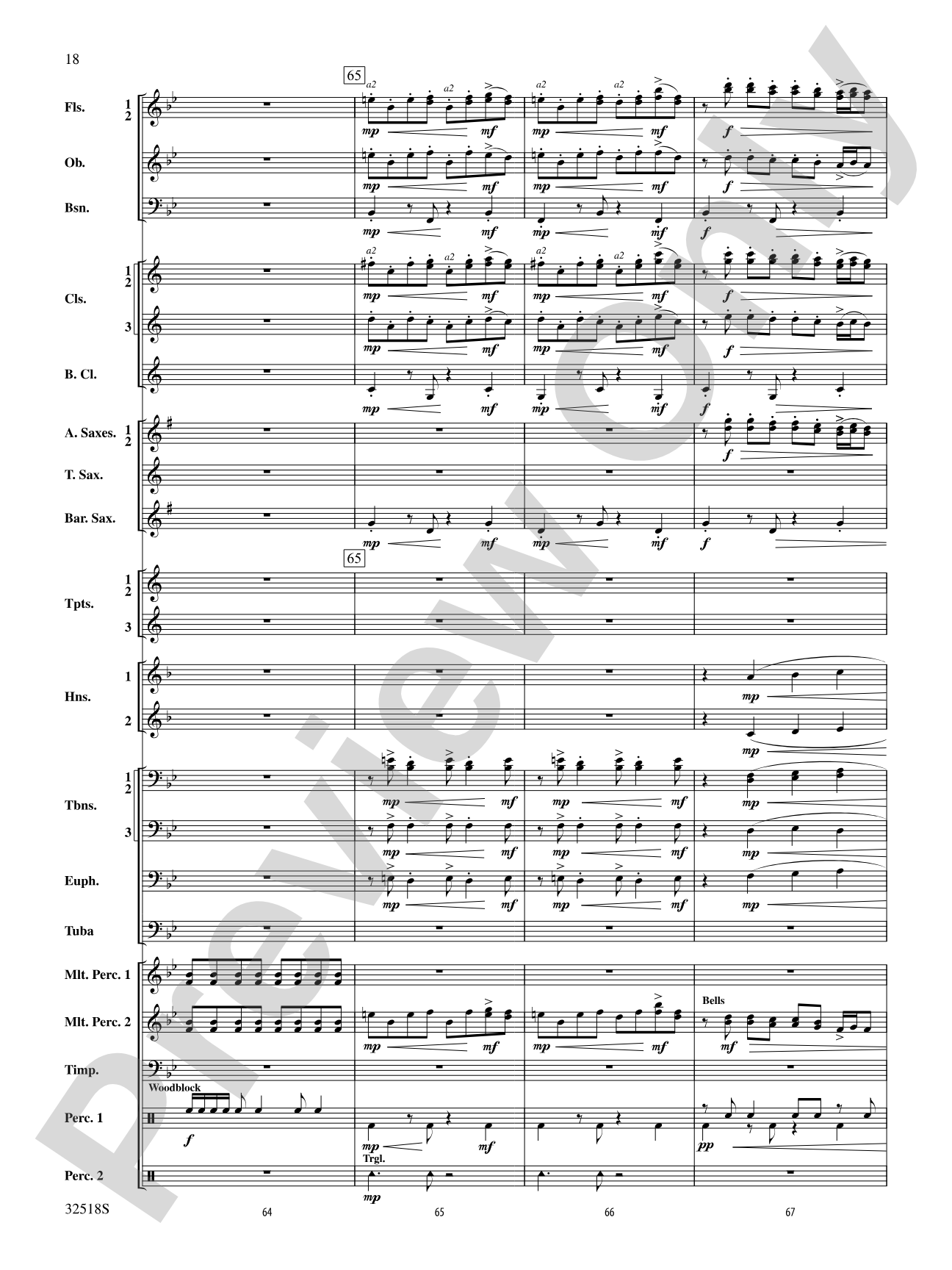 A Day in the Life: Concert Band Conductor Score & Parts