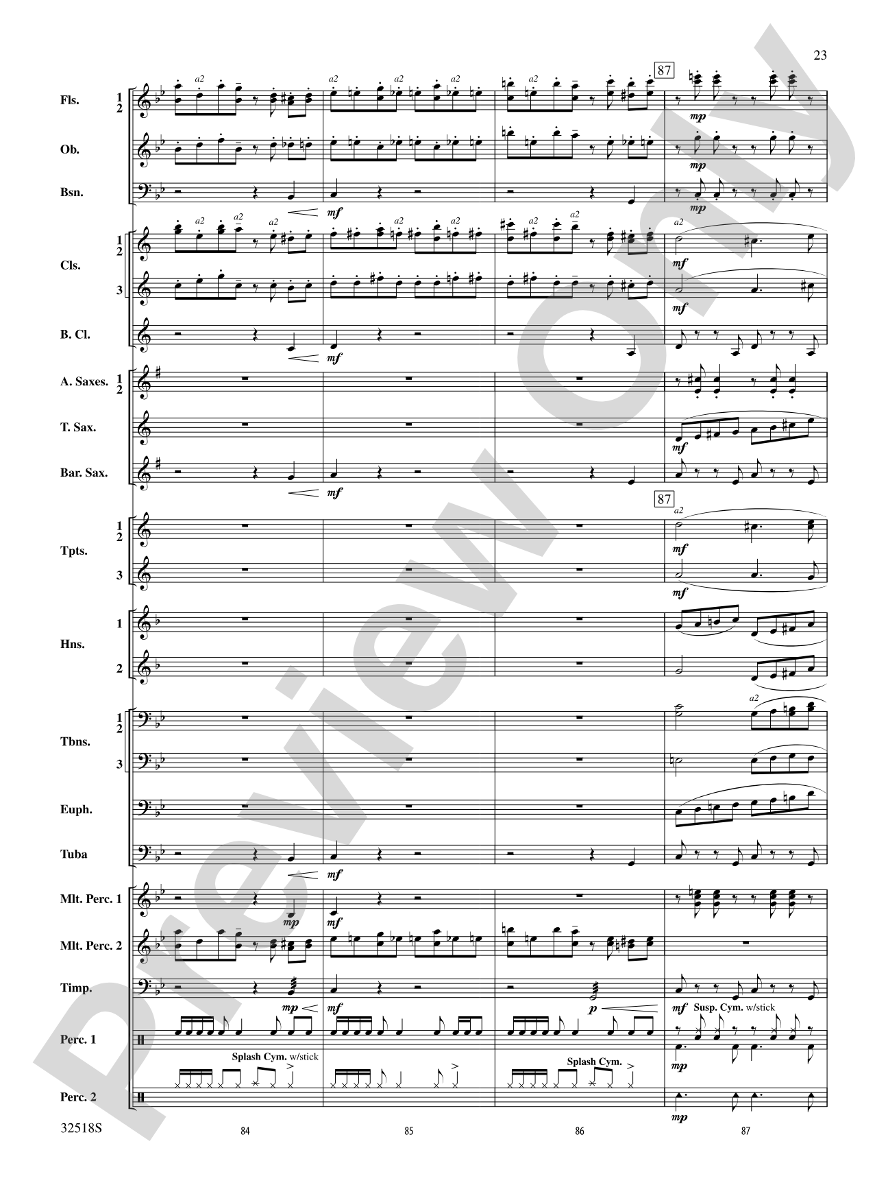 A Day in the Life: Concert Band Conductor Score & Parts